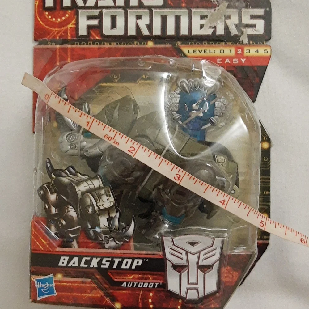 Transformers Scout Class Action Figure Backstop 2010 FACTORY SEALED *Box Damage*